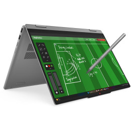Лаптоп Lenovo IdeaPad 5 2-in-1 14AHP11, 14" WUXGA Touch, AMD Ryzen 7 250, 16GB DDR5, 512GB SSD, Windows 11 Home - 83UJ0024BM - 1
