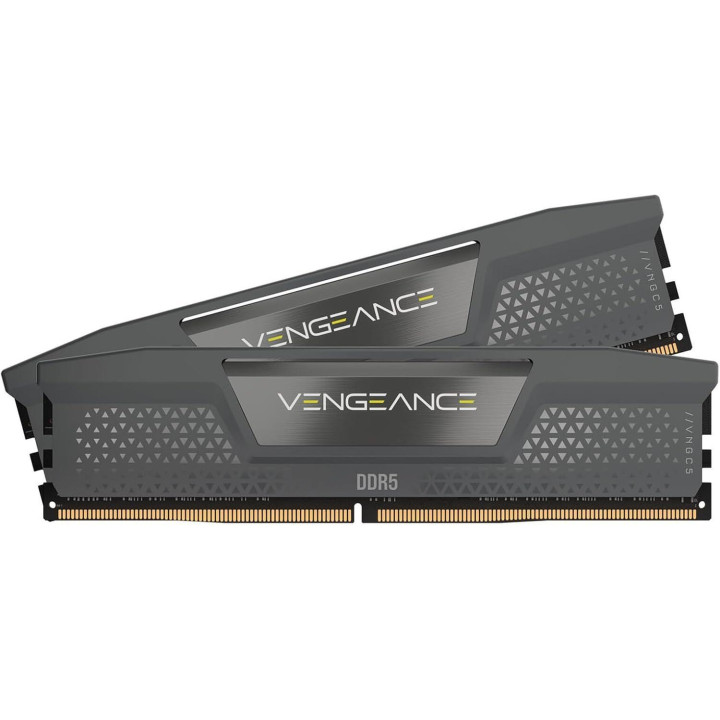 RAM памет Corsair Vengeance Gray, 64GB (2x32GB) DDR5 5600MHz CL40, AMD EXPO, Intel XMP - CMK64GX5M2D5600Z40 - 1