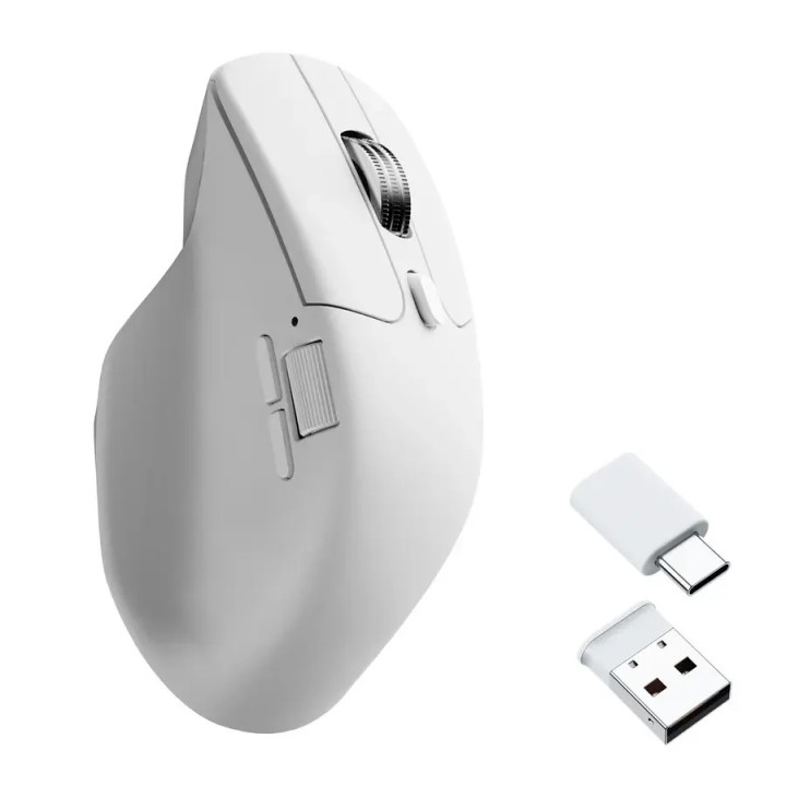 Безжична геймърска мишка Keychron M6S-A3, 26000 DPI, 6+1 бутона, 2.4GHz/Bluetooth - 1