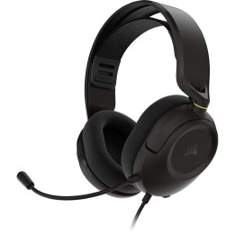 Геймърски слушалки CORSAIR HS35 Stereo V3 Black - CA-9011399-WW - 1