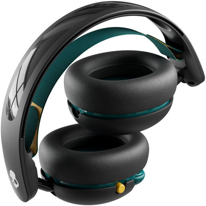 Безжичн детски слушалки Skullcandy Grom, черни/зелени - S6KBW-R740 - 5