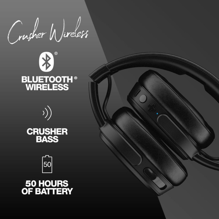 Безжични слушалки Skullcandy CRUSHER, черни - S6CRW-K591 - 3