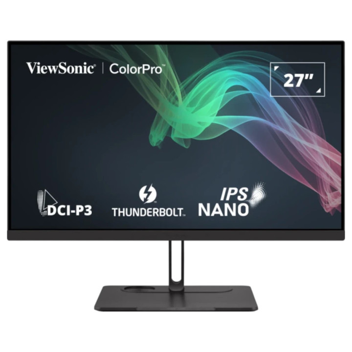 Монитор ViewSonic VP2776T-4K, 27" 4K UHD nano IPS, 98% DCI-P3, 100% sRGB, Thunderbolt 4 - 1