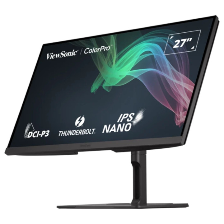 Монитор ViewSonic VP2776T-4K, 27" 4K UHD nano IPS, 98% DCI-P3, 100% sRGB, Thunderbolt 4 - 3