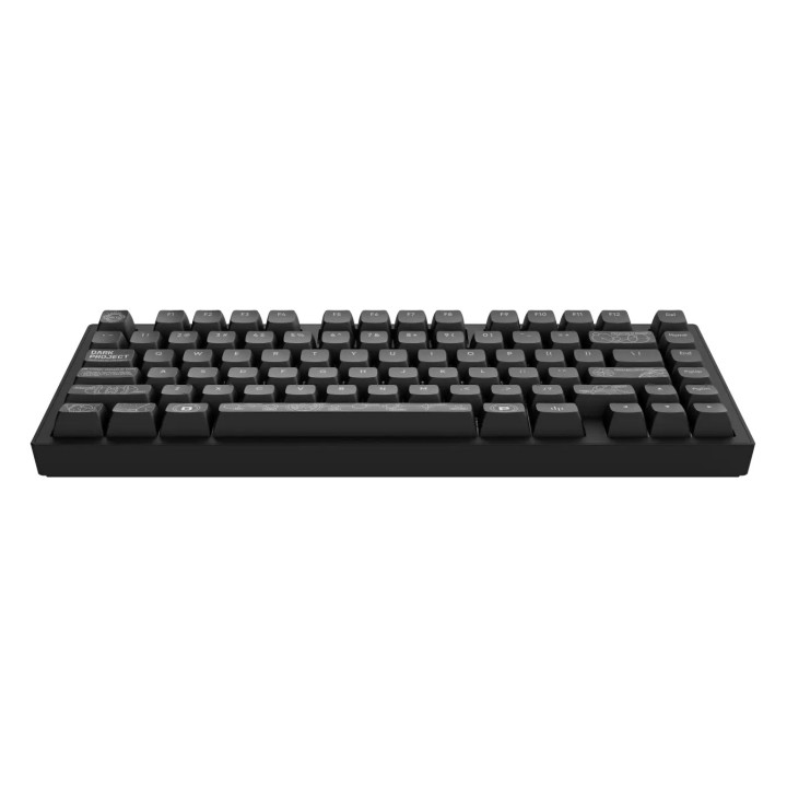 Безжична геймърска клавиатура Dark Project ALU81A Terra Nova V2, Черна, RGB подсветка, G3MS Moonstone суичове - DPKB_NOVA_81_ANS