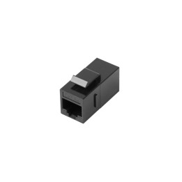 Keystone конектор Lanberg RJ45 - RJ45 UTP CAT.5e, Feed-thru - KSU5-3000 - 1