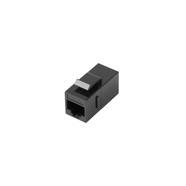 Keystone конектор Lanberg RJ45 - RJ45 UTP CAT.5e, Feed-thru - KSU5-3000 - 1