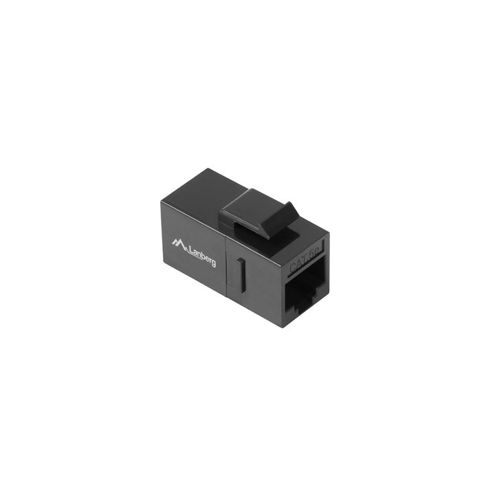 Keystone конектор Lanberg RJ45 - RJ45 UTP CAT.5e, Feed-thru - KSU5-3000 - 2