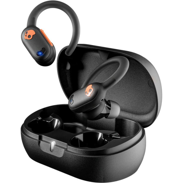 Безжични слушалки Skullcandy Push Active, ANC, TWS, черни/оранжеви - S2PAW-S749 - 1