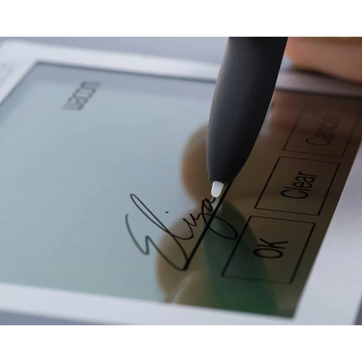 Таблет за подпис Wacom STU-430, 4.5" Monochrome LCD 320x200, Electromagnetic Resonance, USB захранване - STU-430-CH2 - 4