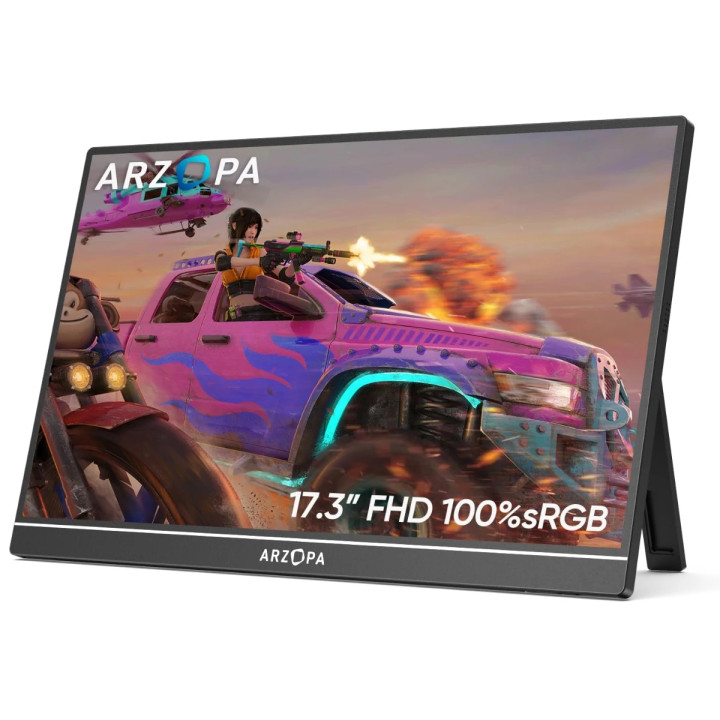 Монитор Arzopa A1M, 17.3" Full HD IPS 60Hz - ARZOPA-A1M - 1