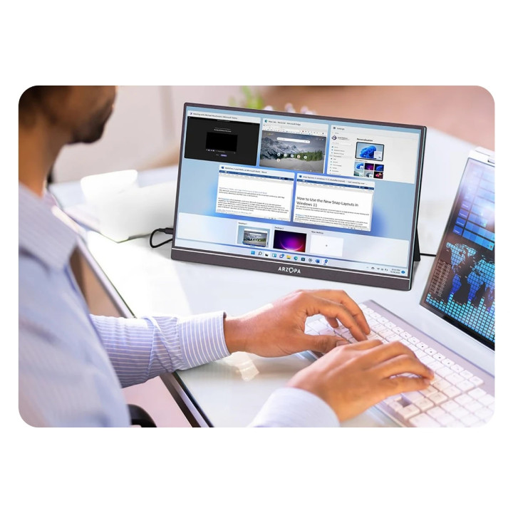 Монитор Arzopa A1M, 17.3" Full HD IPS 60Hz - ARZOPA-A1M - 3