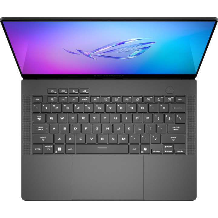 Лаптоп ASUS ROG ZEPHYRUS G14 GA403GM-SY121W, 14" 3K OLED 120Hz, AMD AI 9 465, RTX 5060 6GB, 32GB DDR5, 1TB SSD, Windows 11 Home 