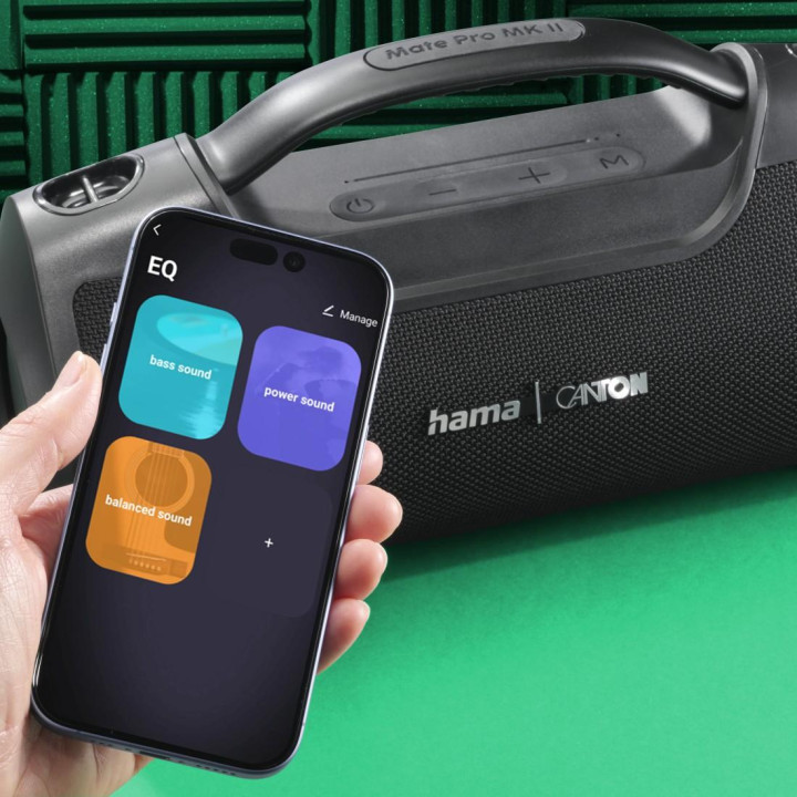 Bluetooth портативна колонка HAMA Mate Pro MK II, 60W, IPX6, 16h батерия - HAMA-188231 - 2