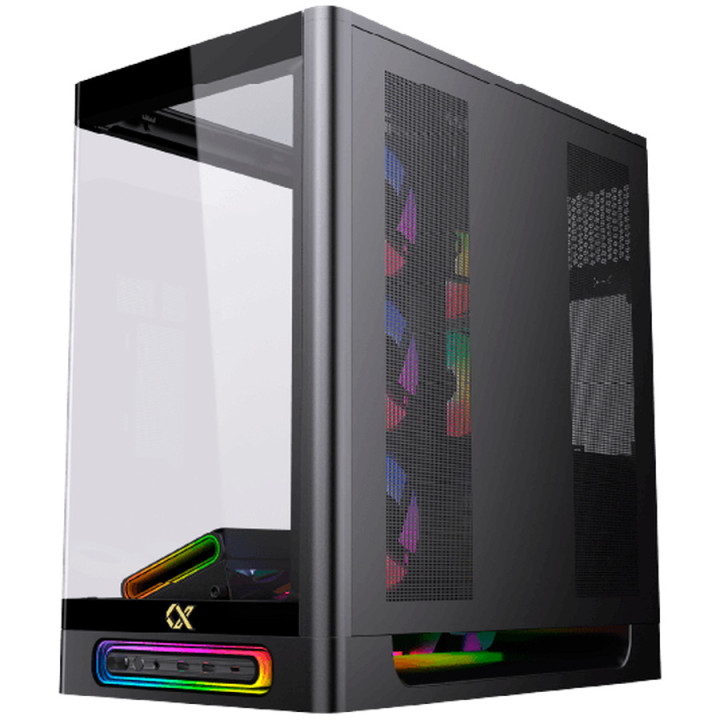 Кутия за компютър XIGMATEK Heaven, Midi Tower, ATX/E-ATX, aRGB LED, 8 вентилатора, USB 3.0 Type-C - EN49576 - 4