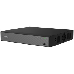 NVR устройство IMOU NVR-N110-8A0E-P, 10 канала, H.265, 8MP/15fps, 1x RJ45, 1x VGA, 1x HDMI, 2x USB, 1x SATA до 16TB - NVR-N110-8