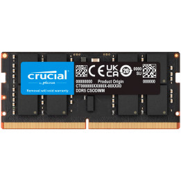 RAM памет Crucial, 32GB DDR5 6400MT/s, SODIMM CL52 - CT32G64C52CS5 - 1