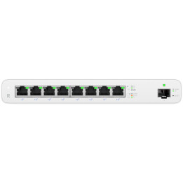Мрежов комутатор Ubiquiti EdgeSwitch, 8x GbE RJ45 портове с PoE - UISP-R-EU - 1
