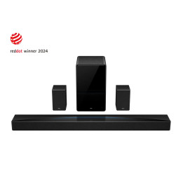 Саундбар TCL Ray Danz Q85H PRO, 7.1.4 канала, Dolby Atmos, DTS:X, 860W, Безжичен сабуфер, Bluetooth 5.1 - 1