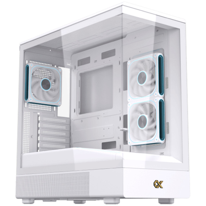 Кутия за компютър XIGMATEK Sun Arctic, Midi Tower, Extended ATX, Бяла - EN49729 - 3