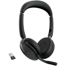 Безжични слушалки JABRA Evolve2 65 Flex, Link380c UC Stereo - 26699-989-899 - 1