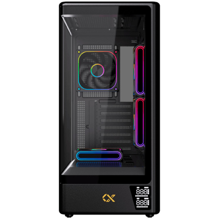 Кутия за компютър XIGMATEK Moon DGT EN49651, Midi Tower, LCD дисплей, Extended ATX - EN49651 - 2
