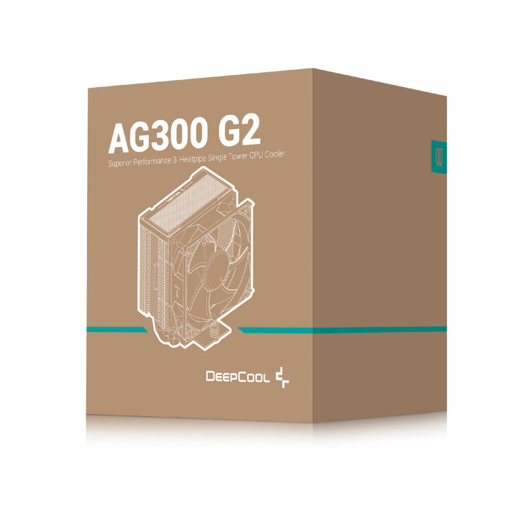 Охладител за процесор DeepCool AG300 G2, LGA1851/AM5 - R-AG300-BKAMMG2 - 9