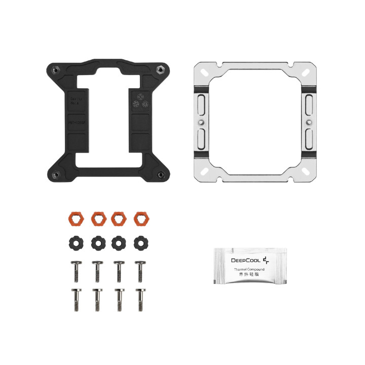 Охладител за процесор DeepCool AG400 G2, Въздушно охлаждане, LGA1700/LGA1851/AM4/AM5 - R-AG400-WHNPMG2-G - 8