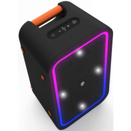 Преносима парти аудио система Skullcandy Stomp XL, TWS, RGB, черна - 2SKSK1851BLKF3 - 1