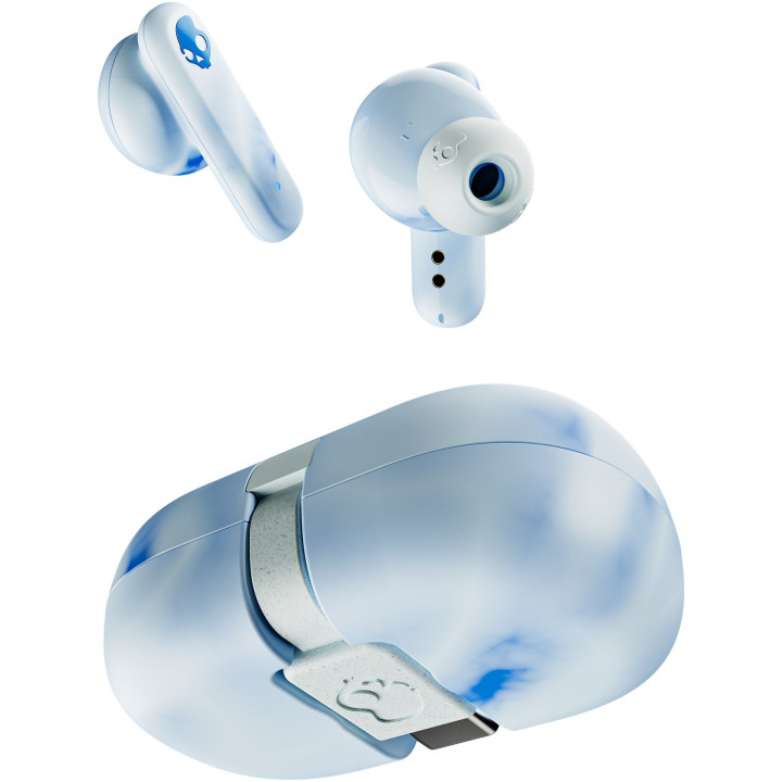 Безжични слушалки Skullcandy EcoBuds, Glacier, светлосини - S2EOW-Q764 - 1