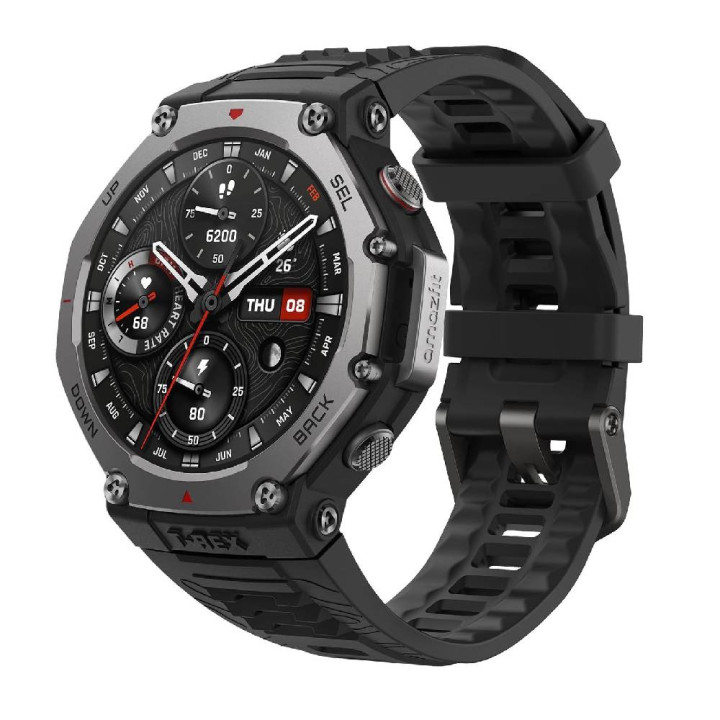 Часовник Amazfit T-Rex 3, 48mm, 1.5" AMOLED, черен - W2323GL1N - 1