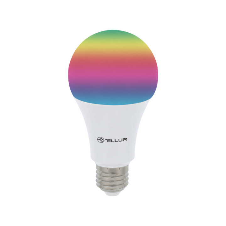 Wi-Fi крушка Tellur, E27, 10W, RGB светлина - TLL331011 - 1