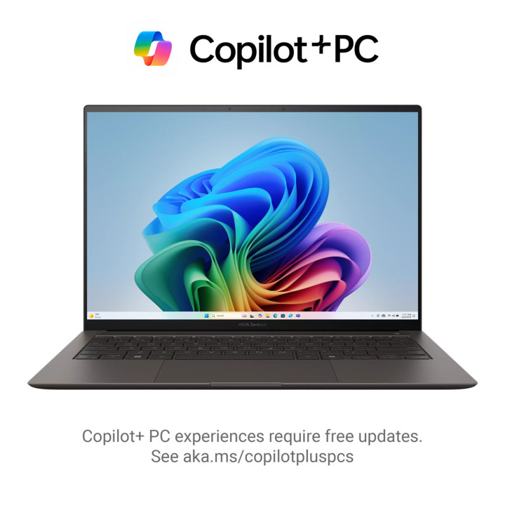 Лаптоп ASUS Zenbook S14 UX5406SA-PZ612XNA, 14" 3K OLED, Intel Core Ultra 7 258V, 32GB LPDDR5X, 1TB SSD, Windows 11 Pro - M011R0 
