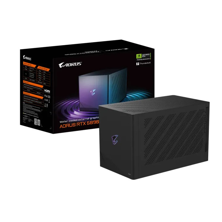 Външна видео карта GIGABYTE GeForce AORUS RTX 5090 AI BOX, 32GB GDDR7 28Gbps - GV-N5090IXEB-32GD - 1