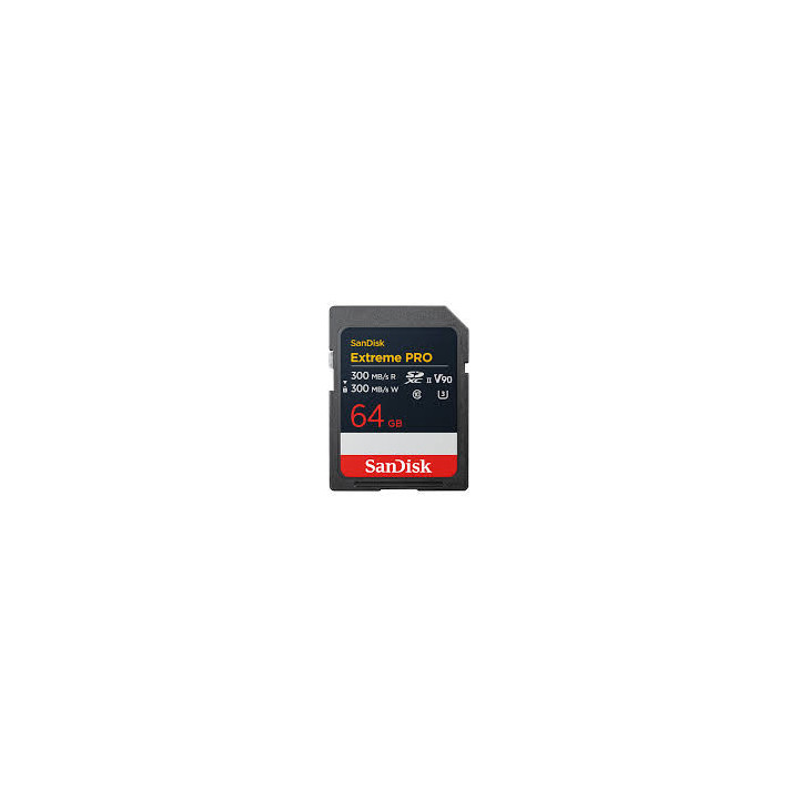 SD карта SanDisk Extreme PRO, 256GB SDXC UHS-II V90 300MB/s - SDSDXDM-256G-GN4IN - 1
