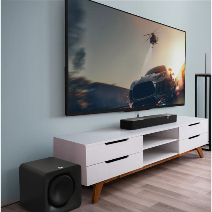 Безжичен суббуфер Klipsch Flexus SUB 100, 10", 160W, 26Hz-25kHz, Черен - 1072078 - 5