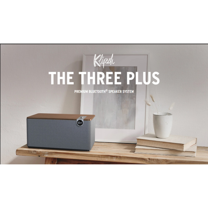 Аудио система Klipsch Home Audio System The Three Plus, 2.1 канален, 120W, Walnut - 1071968 - 2