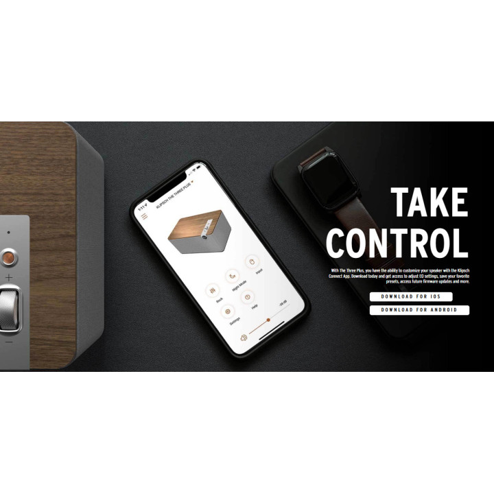 Аудио система Klipsch Home Audio System The Three Plus, 2.1 канален, 120W, Walnut - 1071968 - 4