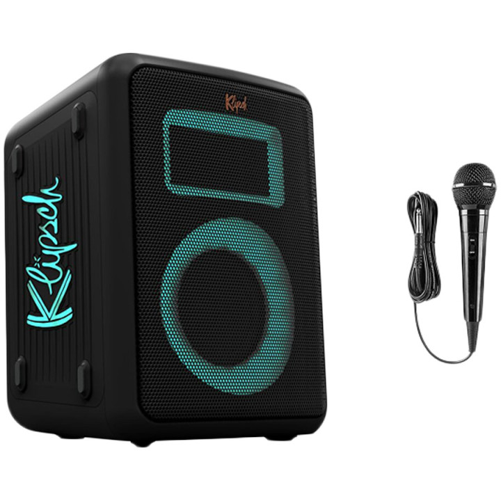 Преносим високоговорител Klipsch Vegas Partybox, 100W, Bluetooth 5.2, RGB Light, Черен - 1073414 - 1