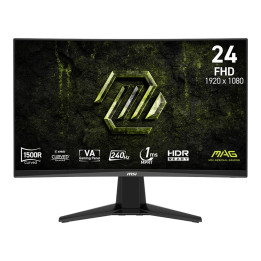 Монитор MSI MAG 245C X24, 23.6" Curved VA 1920x1080 240Hz - 9S6-3BD01M-002 - 1