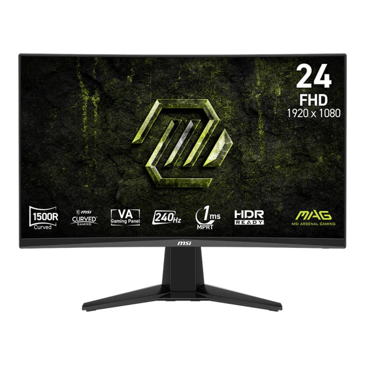 Монитор MSI MAG 245C X24, 23.6" Curved VA 1920x1080 240Hz - 9S6-3BD01M-002 - 1