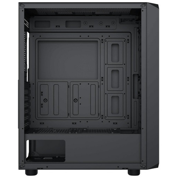 Кутия за компютър Xigmatek DUO X, ATX/EATX, 4бр вентилатора RGB, черна - EN45134 - 5