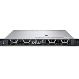 Сервър DELL EMC PowerEdge R450, Xeon Silver 4309 8C/16T 2.8GHz, 16GB DDR4 RDIMM 3200, 480GB SAS/SATA, PERC H755 8GB - PER4501A-4