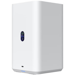 NAS устройство Ubiquiti UniFi UNAS-2-W-EU, 2x 3.5" HDD bay, ARM Cortex-A55 1.7GHz, 2.5GbE, Бял - UNAS-2-W-EU - 1