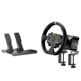 Геймърски волан MOZA Racing R3 Bundle, PC, с кабел, черен - RS074 - 1