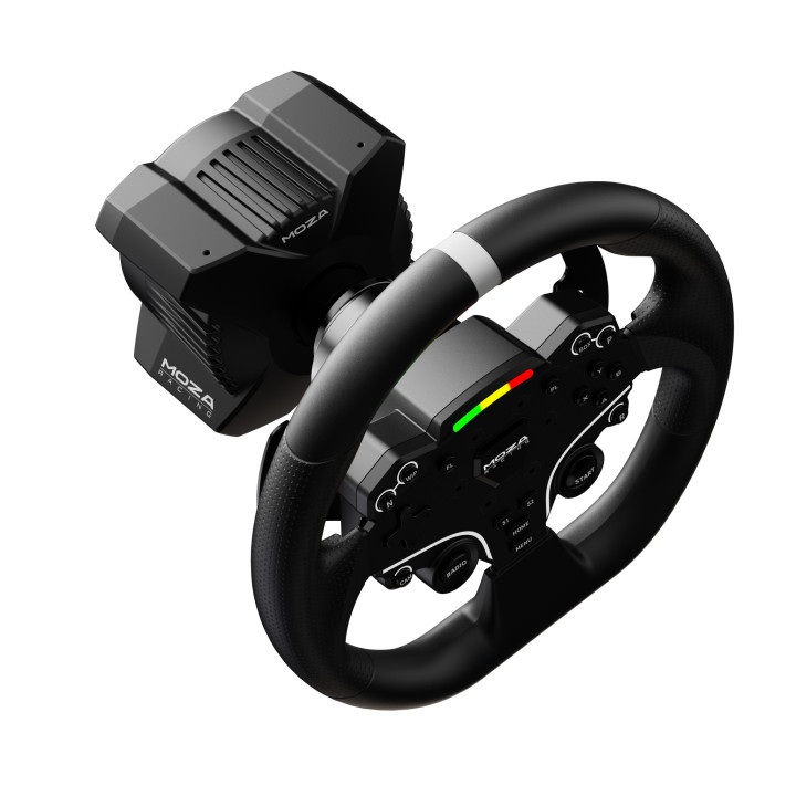 Геймърски волан MOZA Racing R3 Bundle, PC, с кабел, черен - RS074 - 5