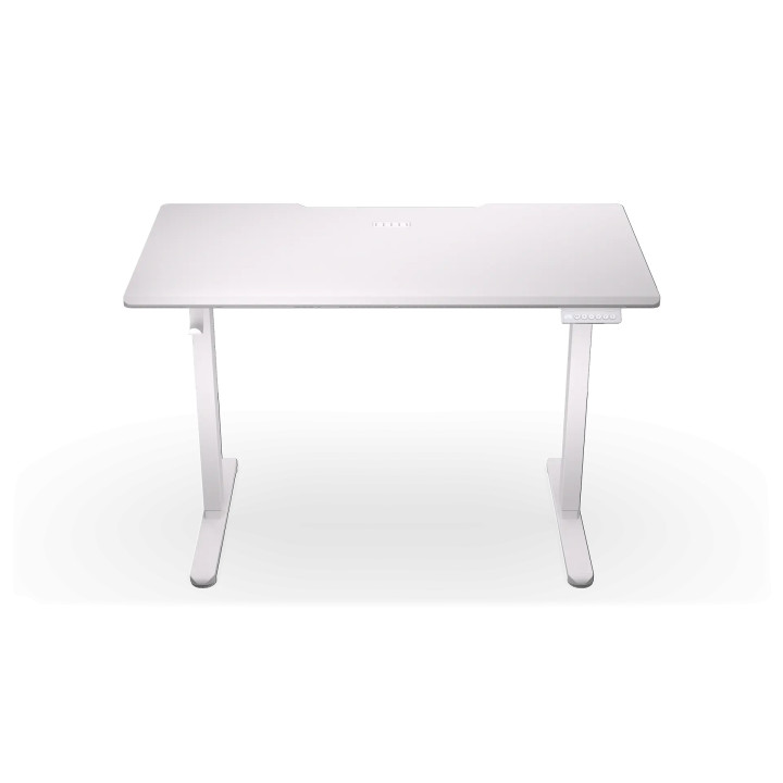 Геймърско бюро ENDORFY Atlas S Electric, 114 cm, Електрически механизъм, MDF плот, Бяло - EY8E008 - 1