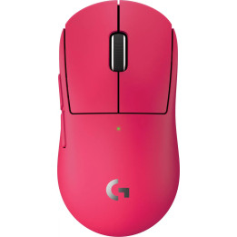 Безжична геймърска мишка Logitech G Pro X Superlight 2c, Компактна, 44000 DPI, Magenta - 910-007545 - 1