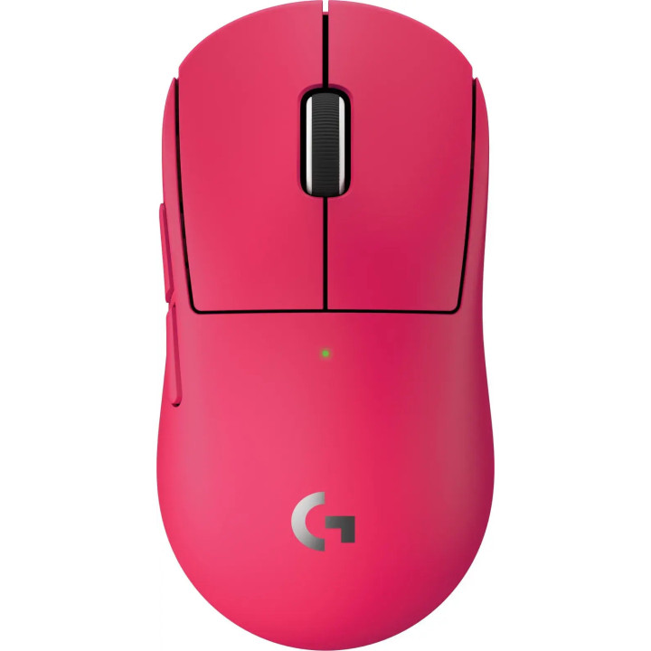 Безжична геймърска мишка Logitech G Pro X Superlight 2c, Компактна, 44000 DPI, Magenta - 910-007545 - 1