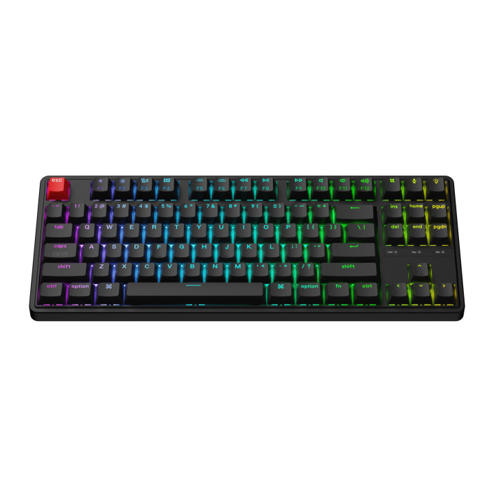 Механична геймърска клавиатура Keychron C3 Pro, 8K QMK, Hot-Swappable, Super Brown Switch, RGB - C3PX-H3 - 3